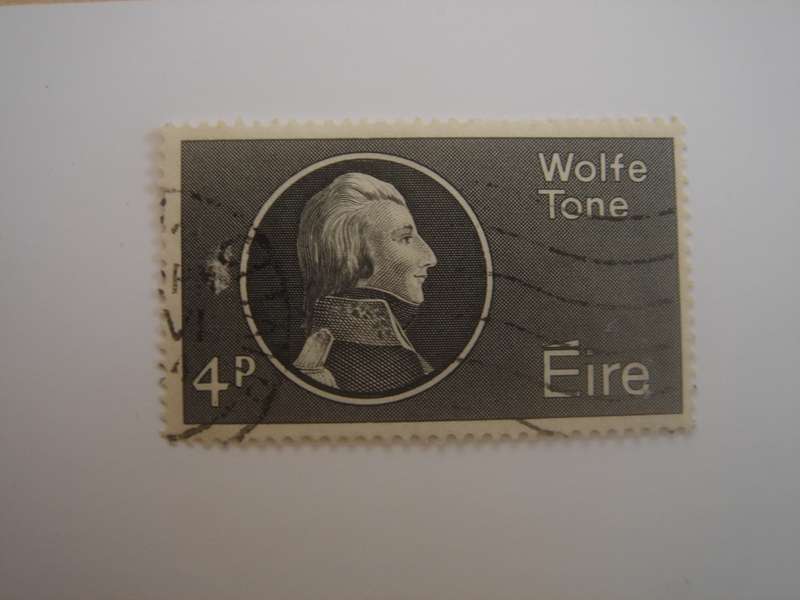 1964 EIRE - Wolfe Tone 4 P used, stamped