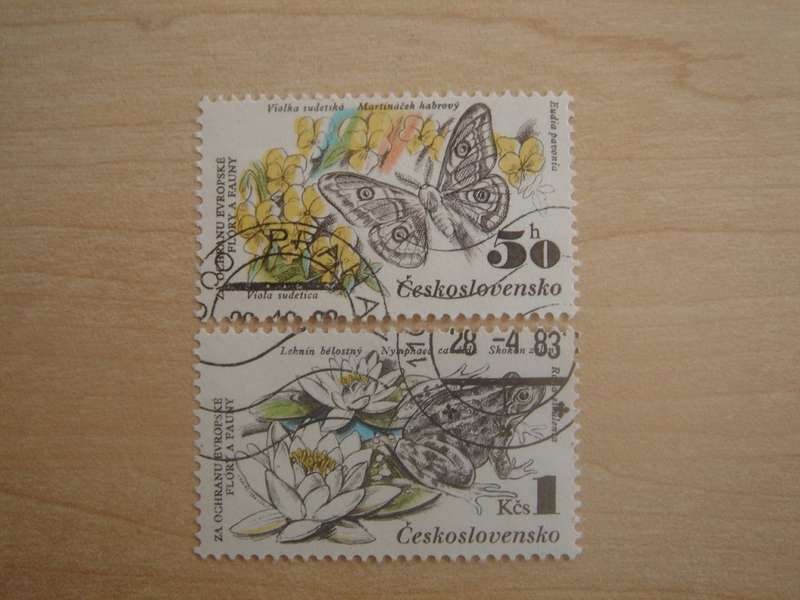 1983 CZ - Flora & Fauna 50 h, 1 Kcs used, stamped