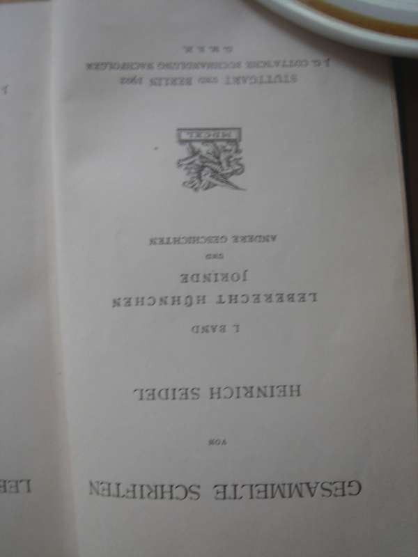 1902 - Heinrich Seidel - Gesammelte Schriften - 1. Band