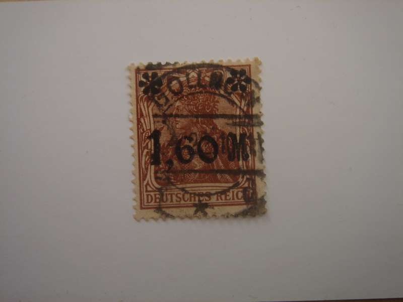 1921 Deutsches Reich MiNr 154 I a used, stamped