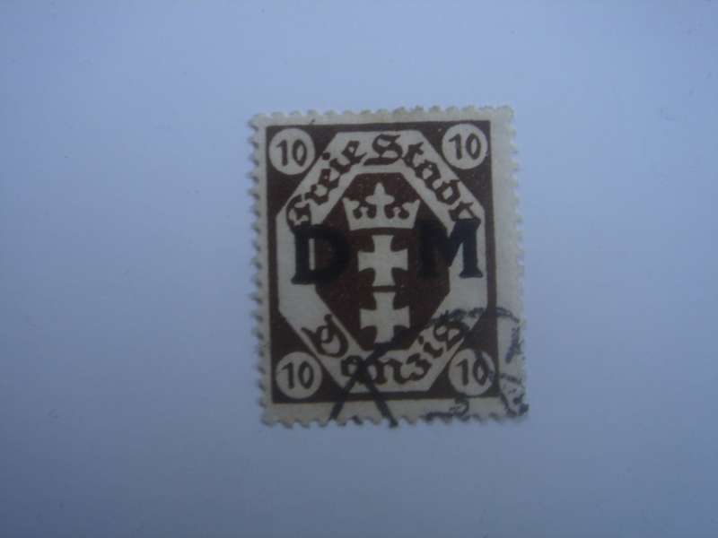 1921 Danzig Dienstmarken MiNr 2 used, stamped