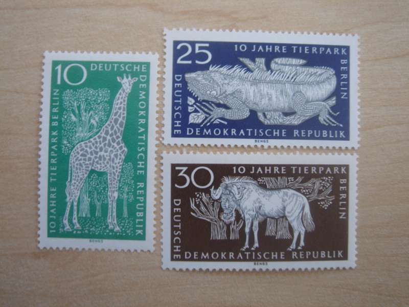 1965 DDR MiNr 1093-1095 MNH