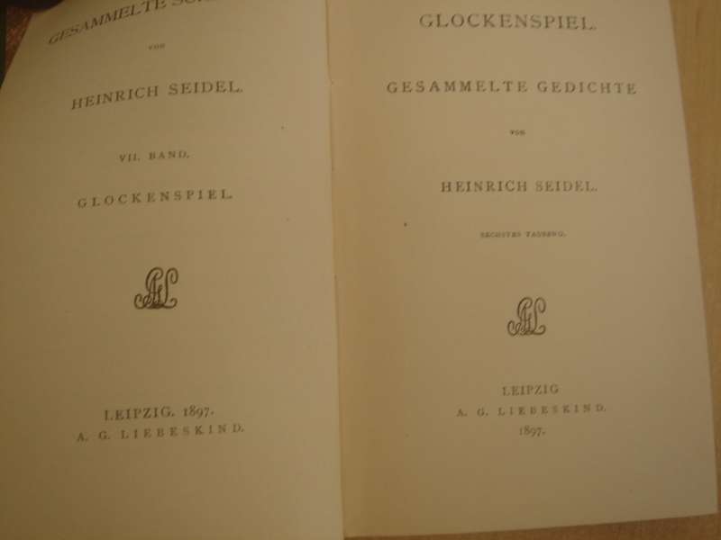 1897 - Heinrich Seidel - Gesammelte Schriften - 7. Band