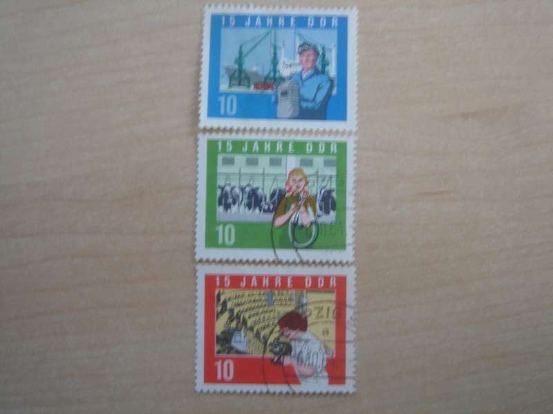 1964 DDR MiNr 1059-1061 A used, stamped