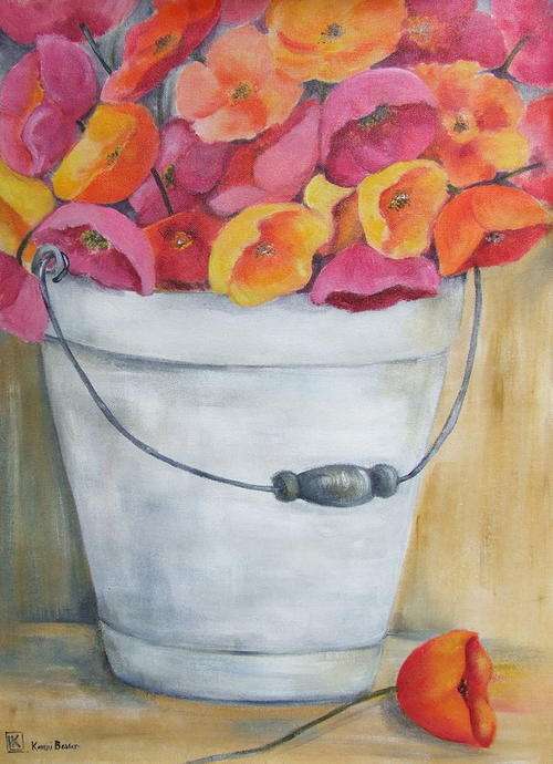 Original painting by Kareni Bester - Acrylic on canvas - 550x390mm