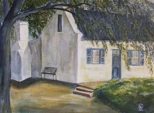 Original painting by Kareni Bester - Acrylic on canvas - 380x280mm