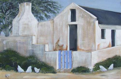 Original painting by Kareni Bester - Acrylic on canvas - 440x290mm