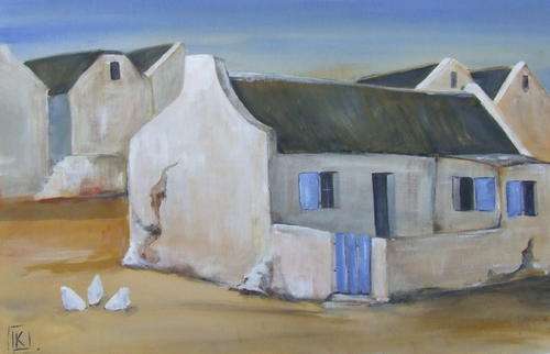 Original painting by Kareni Bester - Acrylic on canvas - 430x280mm