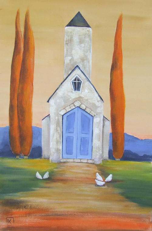 Original painting by Kareni Bester - Acrylic on canvas - 430x280mm