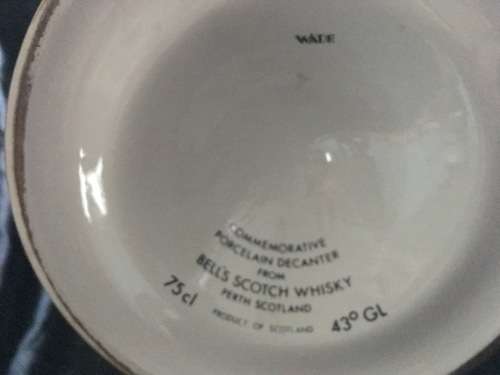 Bell's Whisky - commemorative ceramic decanter- PRINCE ANDREW & SARAH FERGUSON