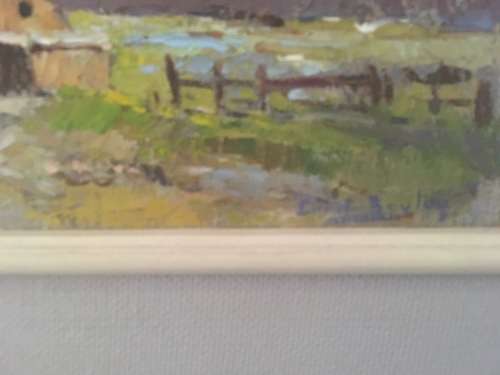 ERROL BOYLEY LANDSCAPES X 2 - OIL ON BOARD- GREAT INVESTMENT-PRICE PER PAINTING