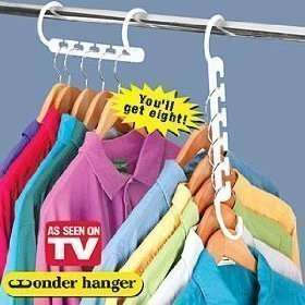 WONDER HANGERS AS SEEN ON TV PACK OF 8