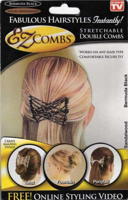 HAIR CLIPS EZ COMBS AS ON T.V.