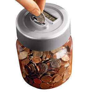 New Digital Coin Counting Money Jar