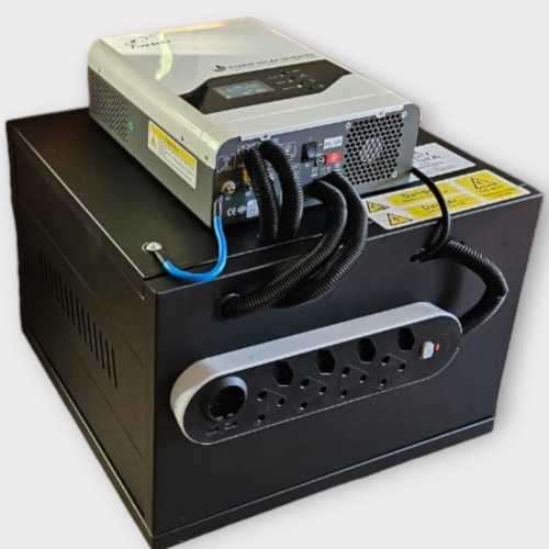 2Kva Hybrid Plug & Play Solar ready Inverter with 2x 100AH Gel Battieries
