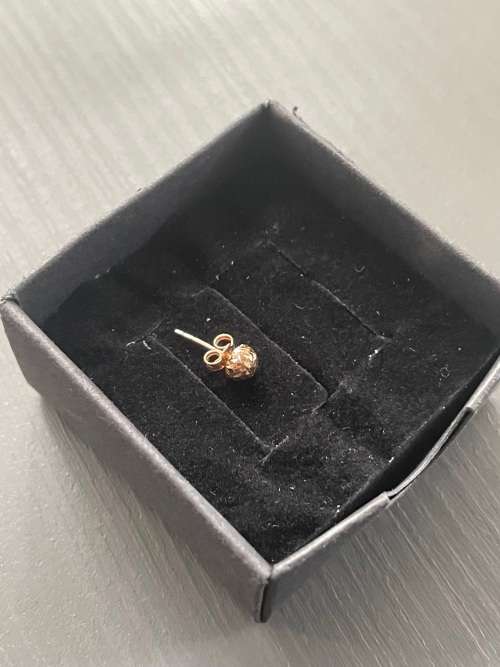 9ct Rose Gold Earring