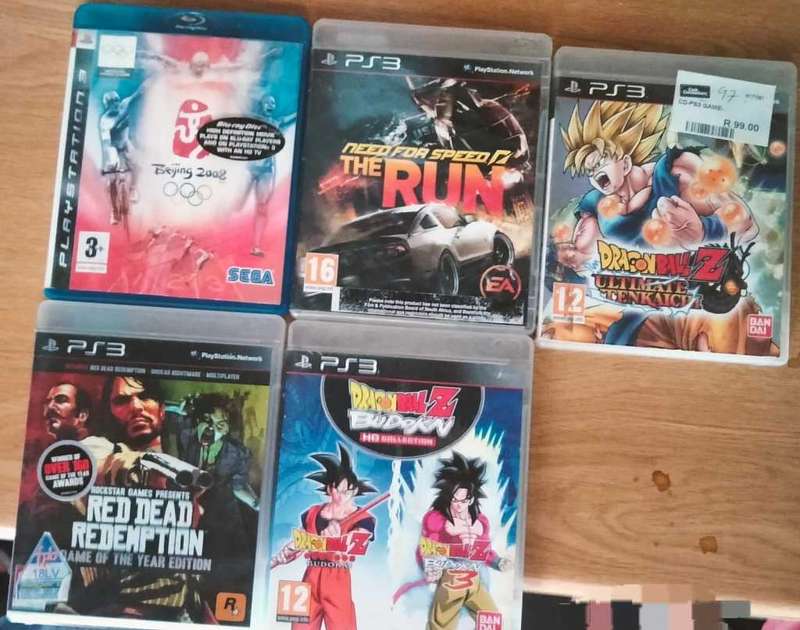 500GB PS3 console with lot of games