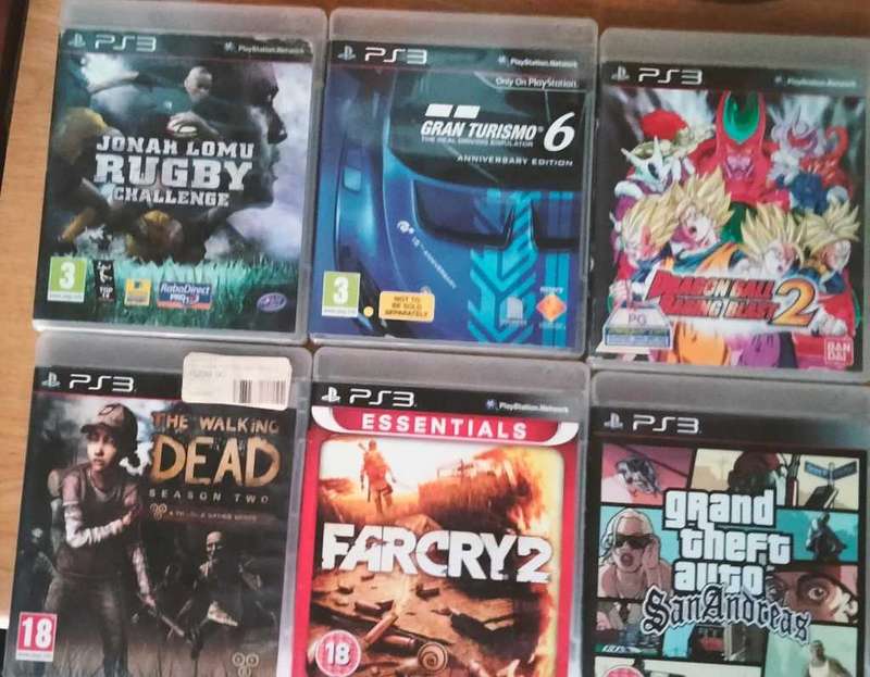500GB PS3 console with lot of games