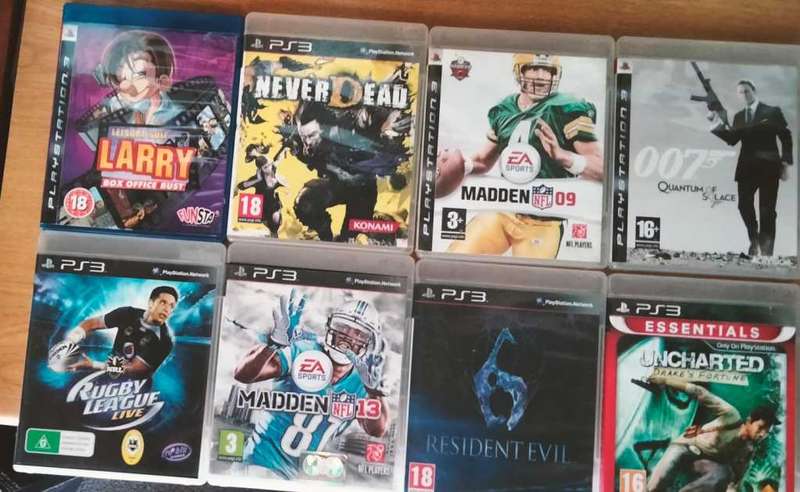 500GB PS3 console with lot of games