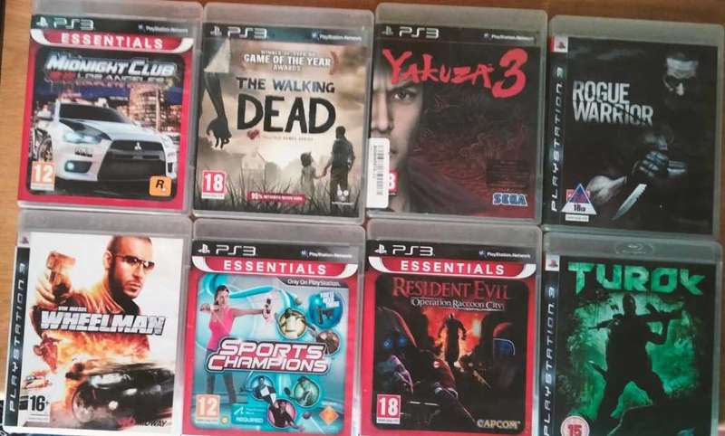 500GB PS3 console with lot of games