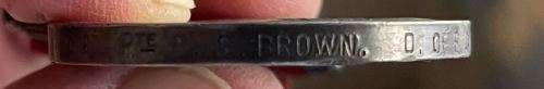 Queen South Africa Medal (QSA) to 579 Pvt RS Brown  D of E Own VR