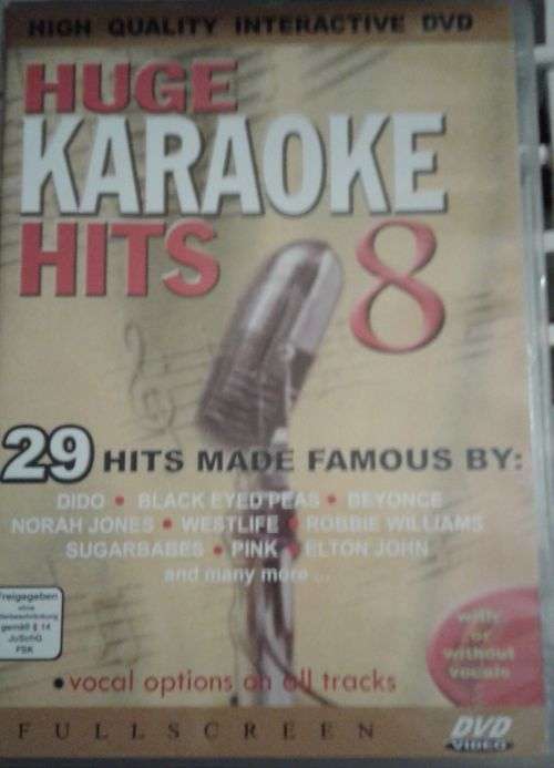 Huge Karaoke Hits 8 - Music DVD