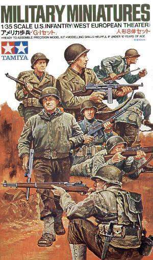 Tamiya 1/35 US Infantry West European Theater