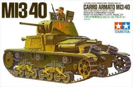 Tamiya 1/35 Carro Armato M13/40