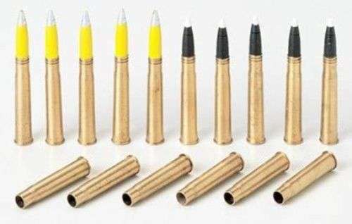 Tamiya 1/35 German Tiger I 88mm Brass Projectiles