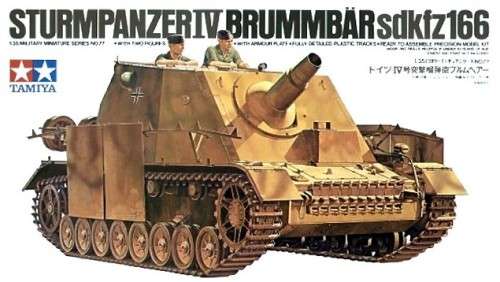 Tamiya 1/35 Sturmpanzer IV Brummbar Sd.Kfz166