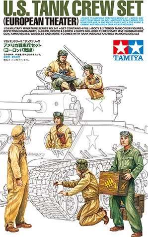 Tamiya 1/35 US Tank Crew Set (European Theater)
