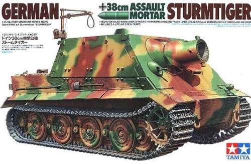 Tamiya 1/35 German 38cm Assault Mortar 'Sturmtiger'