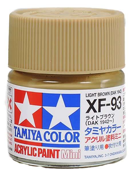 Tamiya XF-93 lIGHT Brown (DAK 1942) Mini Acrylic 10ml