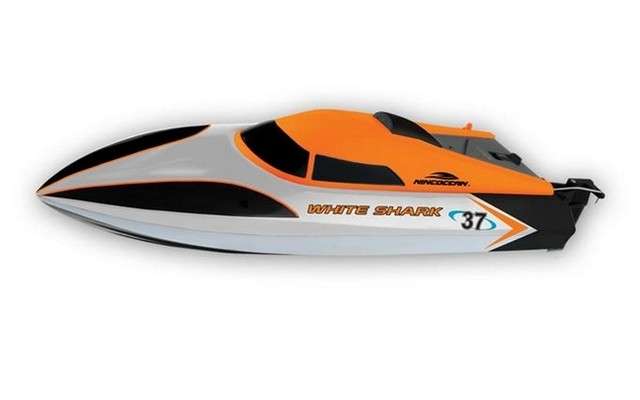 Ninco R/C White Shark 2-Channel Boat Complete 7.2V