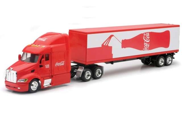 Motor City Classics - 1/43 Coca-Cola Peterbilt Long Hauler Truck