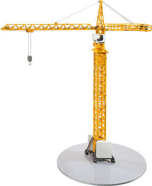 Siku HO 1/87 Liebherr Slewing Crane