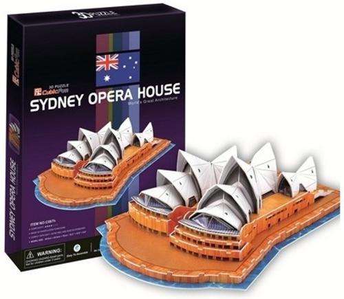Cubic Fun - Sydney Opera House (Australia) 41pcs 3D Puzzle