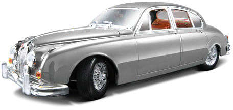 Bburago 1/18 1959 Jaguar Mark II - Gold Edition