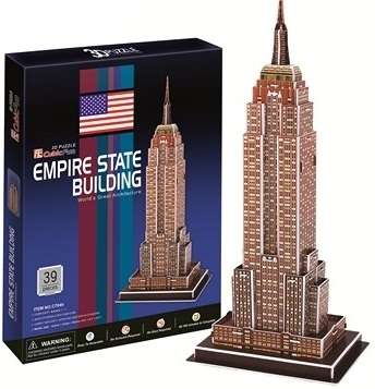 Cubic Fun - Empire State Building (USA) 39pcs 3D Puzzle