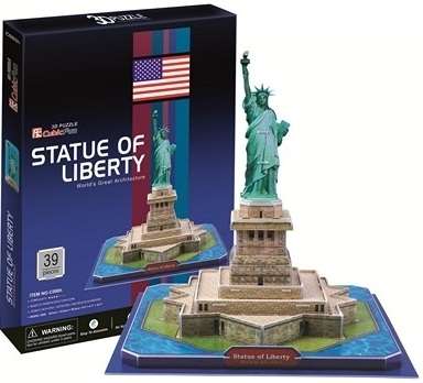 Cubic Fun - Statue of Liberty (USA) 39pcs 3D Puzzle