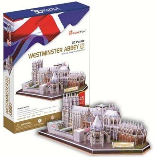 Cubic Fun - Westminster Abbey (UK) 145pcs 3D Puzzle