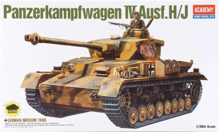 Academy 1/35 Panzerkampfwagen IV Ausf.H/J