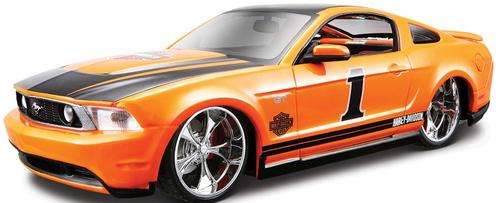 Maisto 1/24 2011 Ford Mustang GT - Harley Davidson Graphics