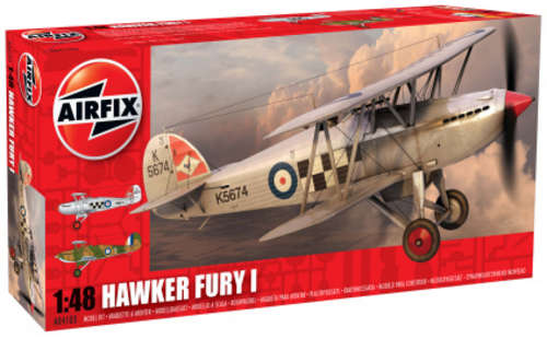 Airfix 1/48 Hawker Fury - With SAAF Decals