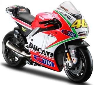 Maisto 1/18 Ducati Desmosedici GP 2012 - Valentino Rossi