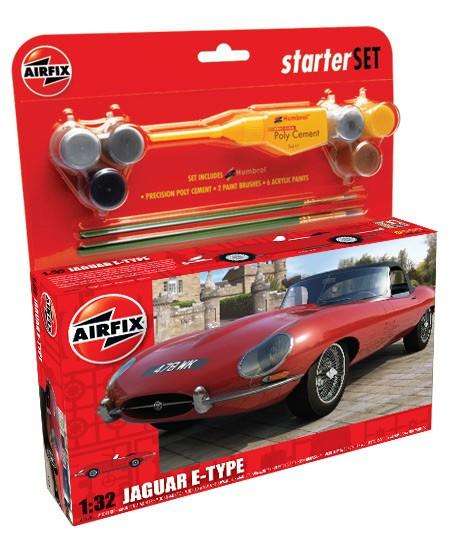 Airfix 1/32 Jaguar E-Type Starter Set