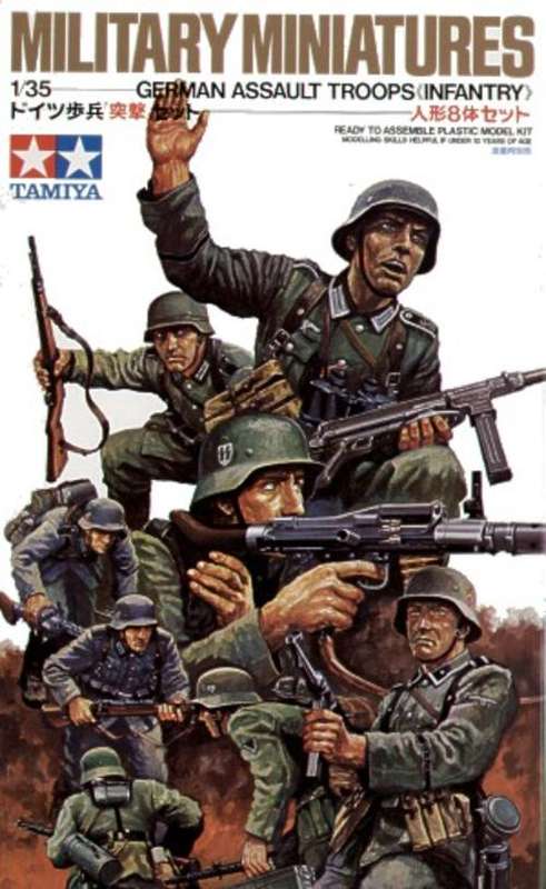 Tamiya 1/35 German Assault Troops