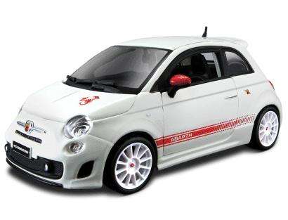 Bburago 1/24 Fiat 500 Abarth - Gun metal wheels