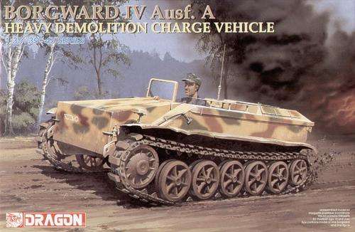 Clearance - Dragon 1/35 Borgward IV Ausf. A Heavy Demolition