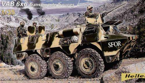 Heller 1/35 Vab 6X6 Transport